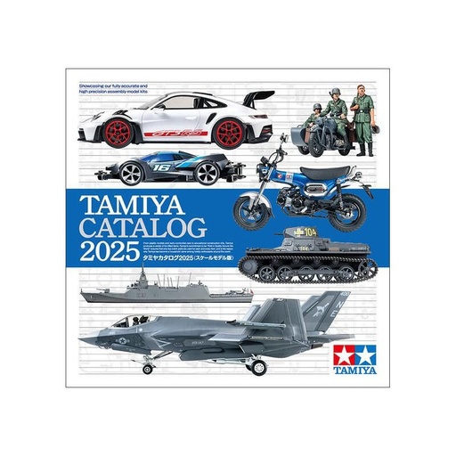 [TAM-64457] Tamiya 64457 - Catalogue 2025 (FR-DE-EN-IT)