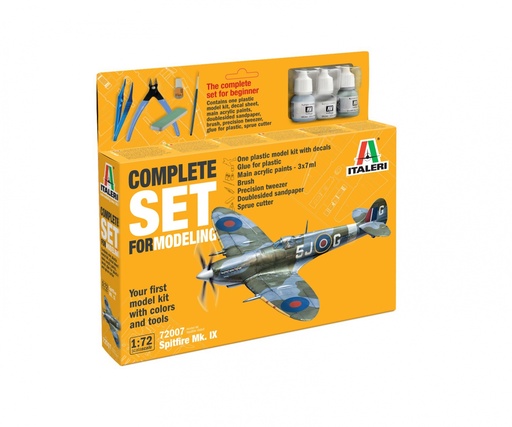 [ITA.72007] Italeri 72007 - Starter Kit - Spitfire Mk. IX - 1/72