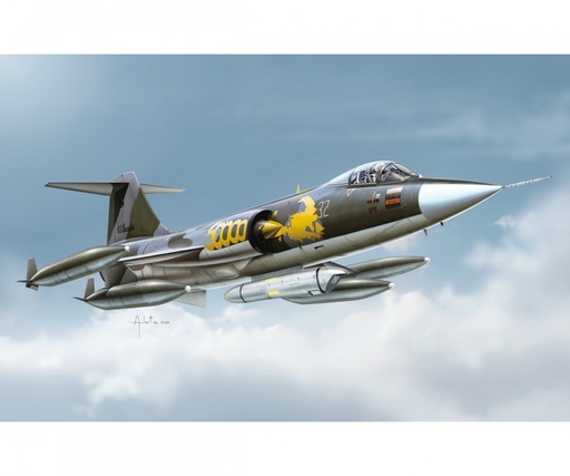 [ITA-1296] Italeri - F-104 G Starfighter - 1/72 (decals pour 4 versions)