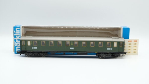 [MAR-4141] Märklin 4141 - Voiture voyageurs - 3ème classe - DRG - HO