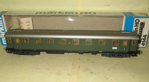 [MAR-4144] Märklin 4144 - Voiture voyageurs - 2ème classe - DRG - HO