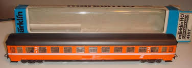 [MAR-4167] Märklin 4167 - Voiture voyageurs Eurofima - Train à grande vitesse - 2ème classe - ÖBB - HO