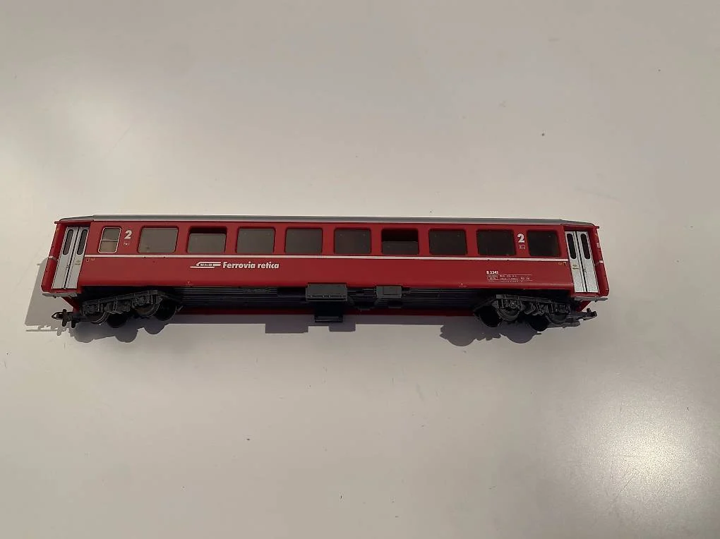 [BEM-3250 131] Bemo 3250 131 - Voiture voyageurs RhB -B 2341- 2ème classe - HOm