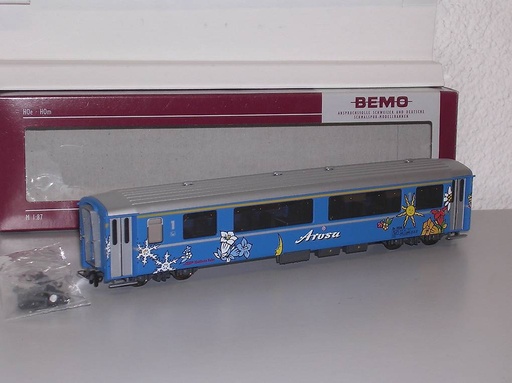 [BEM-3268 146] Bemo 3268 146 - Voiture voyageurs "Arosa Express" - 1ère classe - As 1256 - HOm