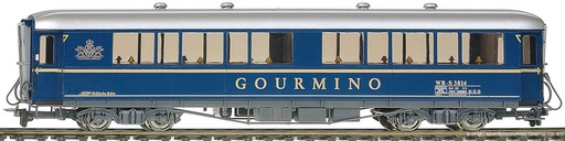 [BEM-3274 134] Bemo 3274 134 - Wagon Restaurant "Gourmino" - WR-S 3814 - RhB - HOm