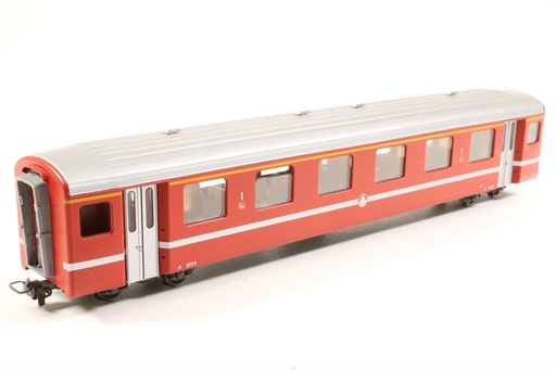 [BEM-3276 502] Bemo 3276 502 - Voiture voyageurs - 1ère classe - A 2072 - BVZ - Zermatt Bahn - HOm