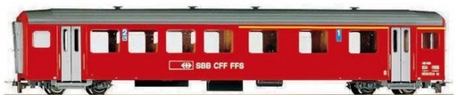 [BEM-3277 429] Bemo 3277 429 - Voiture voyageurs - 1ère et 2ème classe - AB 409 - SBB-CFF-FFS - HOm