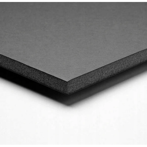 [KAP-14040] Kapa - Carton plume - épaisseur 5mm - 100 x 70 cm - Noir