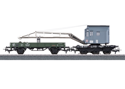 [MAR-46719] Märklin 46719 - Coffret Wagon Grue "Start Up" - Avec fonctions digitales - MFX/DCC - HO