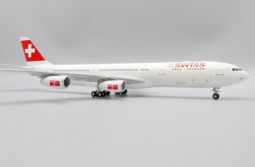[JCW-XX20213] JC Wings - Airbus A340-300 Swiss - HB-JML- Avec support de présentation - 1/200