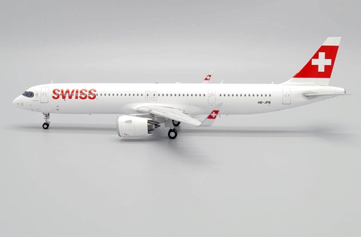 [JCW-EW221N009] JC Wings - Airbus A321neo Swiss "Château-d'Oex" - HB-JPB - Avec support de présentation - 1/200