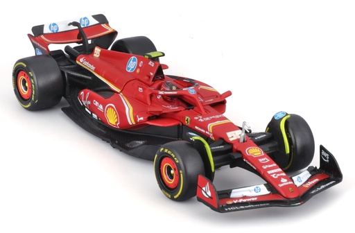 [BUR-1836843-55] Burago - Ferrari F1-SF24 - #55 - C. Sainz - 2024 - 1/43