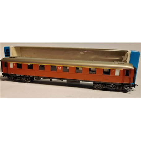 [MAR-4178] Märklin 4178 - Voiture voyageurs - 1ère  Classe - 2869 - SJ - HO