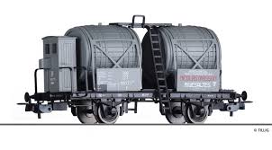 [TIL-76762] Tillig Bahn 76762 - Wagon tonneau "Nicolas Masson"avec cabine de freinage - SBB-CFF - HO