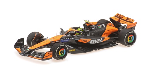 [MIN-537244404] Minichamps McLaren Formula1 Team MCL38 - #4 - L. Norris - Emilia Romagna GP 2024 - 1/43 - Edition Limitée 770 pièces