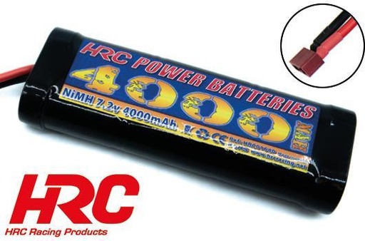 [HRC-01640D] HRC - Accu NiMH 6 cells - 7.2V - 4000 mAh - Ultra T plug
