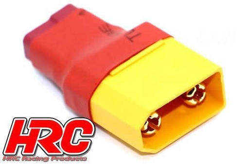 [HRC-9132D] HRC - 9132C - Adaptateur compact Ultra T(F) vers XT90(M)