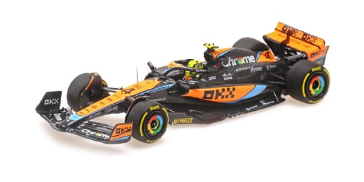 [MIN-537235504] Minichamps - McLaren F1 Team MCL60 -  2ème place Hungarian GP 2023 - #4 - L. Norris - 1/43 - Edition limitée à 160 pièces
