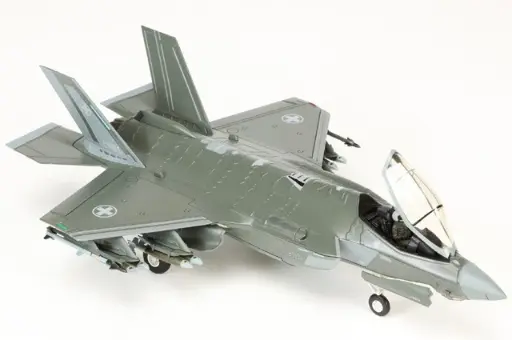 [HOM-HA4438] Hobby Master - F-35A Lightning II - Swiss Air Force - J-6024 - Version avec Drag Chute Pod (2023) - 1/72