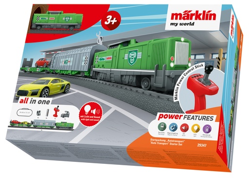 [MAR-29347] Märklin 29347 Coffret départ "Transport d'automobiles" - My World