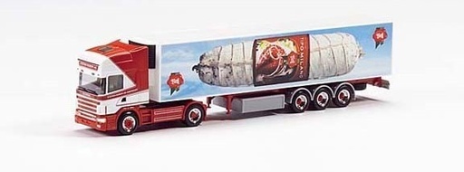 [HER-269773] Herpa 269773 - Scania 164 TL - semi-remorque frigorifique - 2a/3a "Bell" (CH)- 1/87 (Boîtage abimé)