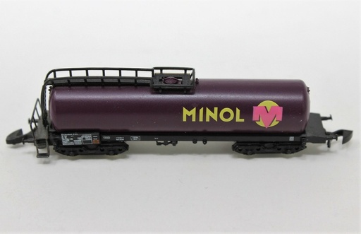 [MIN-8202] Mini-Club 8202 - Wagon-citerne (4 essieux) -"Minol" - DB - "Z"
