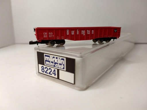 [MIN-8224] Mini-Club 8224 - Wagon gondola ouvert  "Burlington" 82977 - "Z"