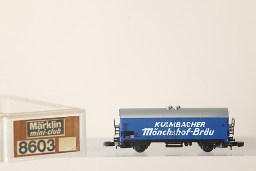 [MIN-8603] Mini-Club 8603 - Wagon Frigorifique à Bière - Kulmbacher Mönchshof-Bräu" - DB - "Z"