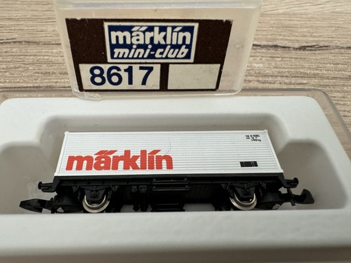 [MIN-8617] Mini-Club 8617 - Wagon transport de conteneurs "Märklin" - "Z"