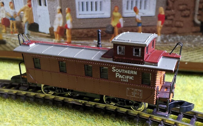 [MIN-8640] Mini-Club 8640 - Wagon "Fourgon" de queue de Southern Pacific - 1145 - "Z"