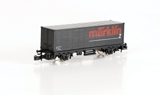 [MIN-8644] Mini-Club 8644 - Wagon transport de conteneurs à 2 essieux "Märklin" - "Z"