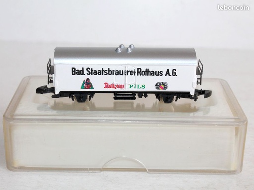 [MIN-8646] Mini-Club 8646 - Wagon frigorifique "Staatsbrauerei Rothaus" - "Z"