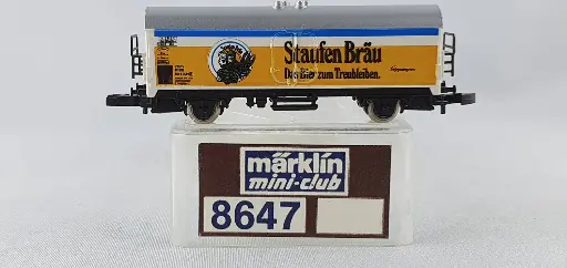 [MIN-8647] Mini-Club 8647 - Wagon frigorifique "Staufen Bräu"- DB - "Z"