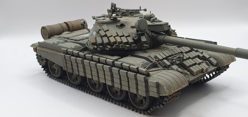 [BUILT-003] Tank Russian T-62- Modèle terminé - Réalisation de niveau professionnel - 1/35