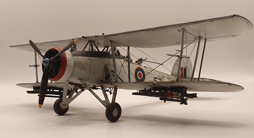 [BUILT-0007] Fairey Swordfish Mk. II - Modèle terminé - Réalisation de niveau professionnel - 1/48