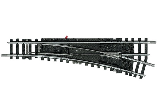 [MAR-14939] MiniTrix T14939 - Aiguillage électrique droite -R4 - 15° - longueur 112,6 mm - "N"