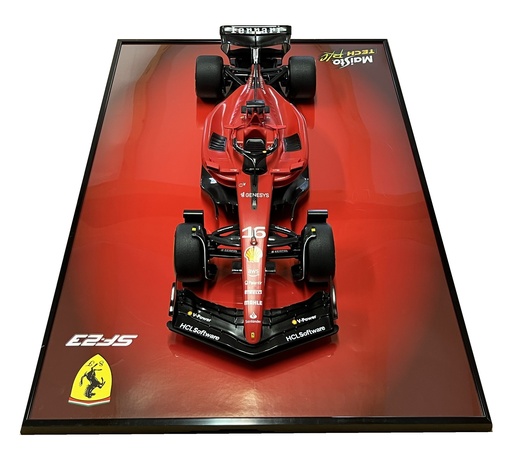 [MAI-1816801-16] Maisto 1816801-16 - Cadre photo F1 avec modèle Ferrari SF-23 #16 - C. Leclerc - 1/10