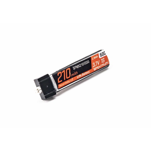 [SPE-SPMX2101S50] Spektrum - Accu LiPo 1S - 3.7V - 210 mAh 50C - Connecteur 1.25mm 