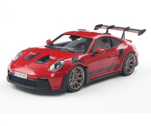 [SOL-421186390] Solido - Porsche 911 (992) GT3 RS - Rouge et Noire - 1/18