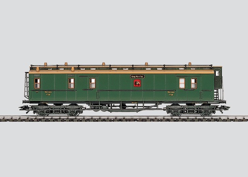 [MAR-4229] Märklin 4229 - Voiture à Bagages de la Poste royale du Wurtemberg - HO