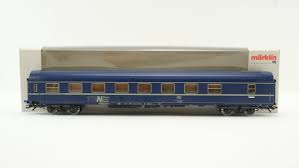 [MAR-4240] Märklin 4240 - Voiture couchettes TEN - 1ère et 2ème classe - WLABsm 166  - DB - HO