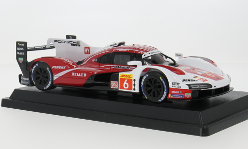 [BUR-1828042] Burago - Porsche 963 - #6  - rouge/blanc - Estre/Lotterer/Vanthoor - 1/24