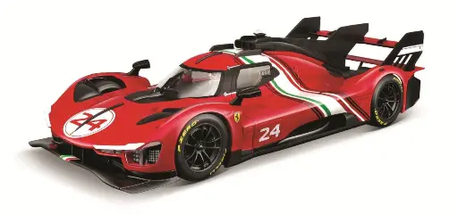 [BUR-1816302-24] Burago - Ferrari 499P Modificata - #24 - Rouge - 1/18