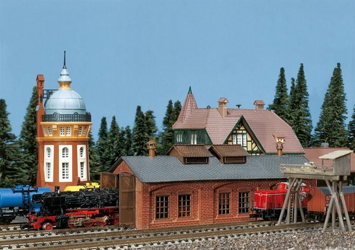[FAL-222141] Faller 222141 - Remise à locomotives (un emplacement) - N