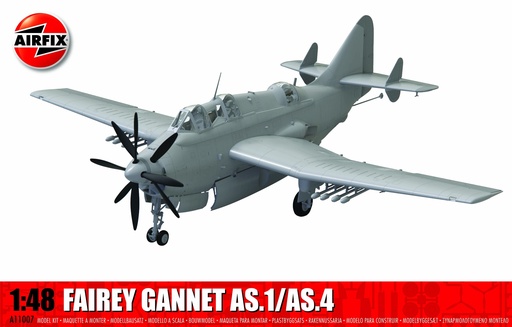 [AIR-A11007] Airfix - Avion Fairey Gannet AS.1/AS.4 - 1/48