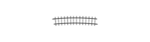 [BEM-4275 000] Bemo 4275 000 - Rail courbe - R 515 mm - 12°  - HOm