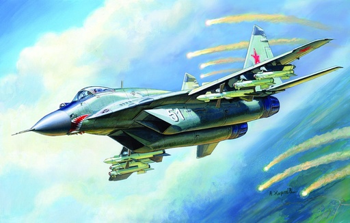 [ZVE-7278] Zvezda 7278 - Mig-29 (9-13) - 190 pièces - 24 cm longueur - 1/72