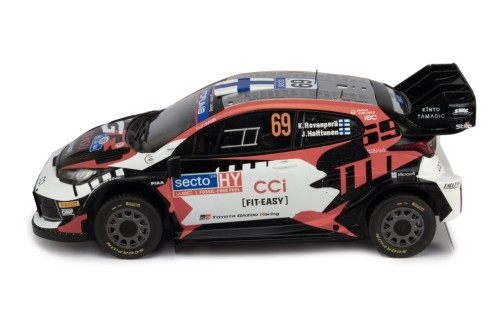 IXO - Toyota GR Yaris Rally1 Hybrid - #69 Rally Finland '24 - K. Rovanperä / J. Halttunen - 1/18
