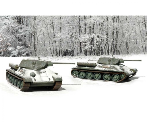 [ITA-7523] Italeri 7523 - Char T 34 / 76 m42 (2 pièces) - 1/72