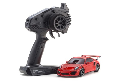 [KYO-32358OR] Kyosho Mini-Z - Porche 911 GT3 RS - RWD - Rouge - Châssis MR04 - RTR - 1/28